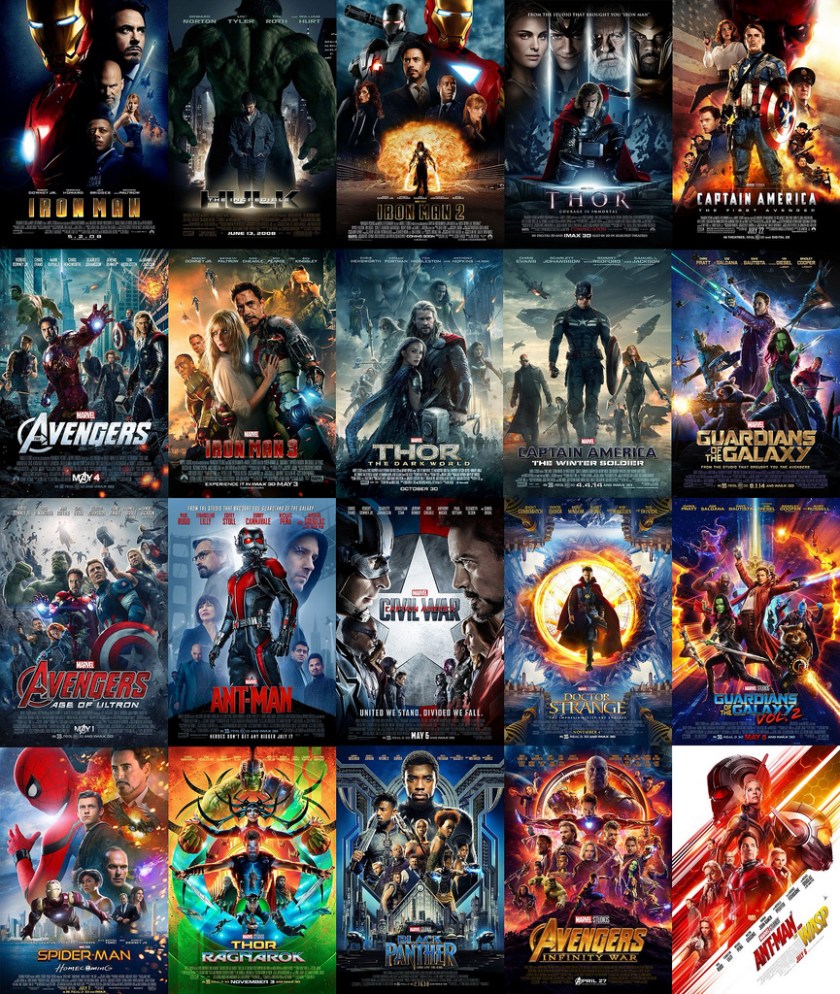 Every Marvel Cinematic Universe Poster